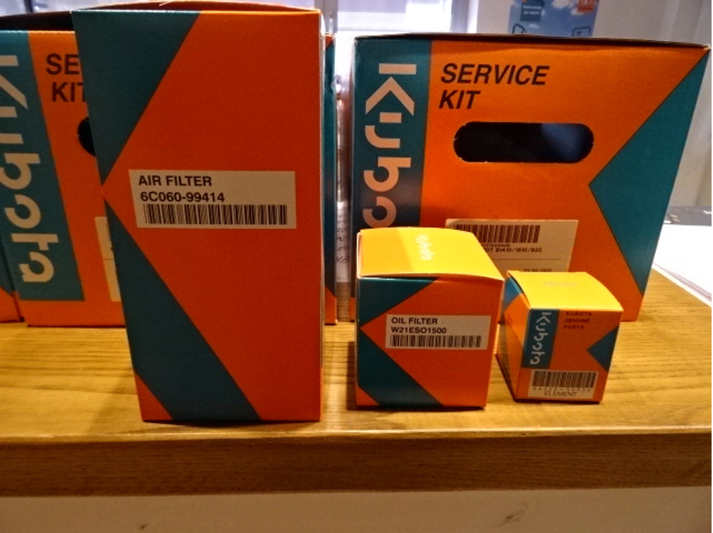 Kit filtri Kubota W21TK00008 Kubota B1/B20