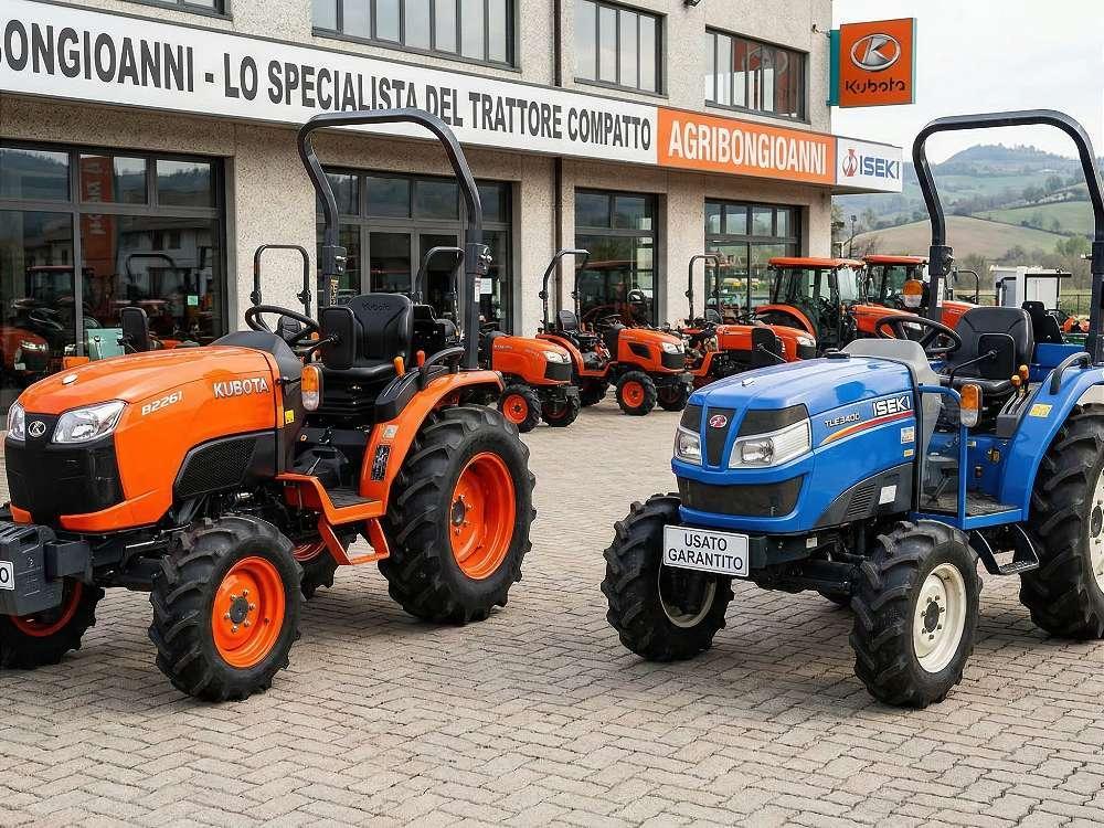 Kubota nuovo vs Iseki usato Agribongioanni Pianfei Cuneo