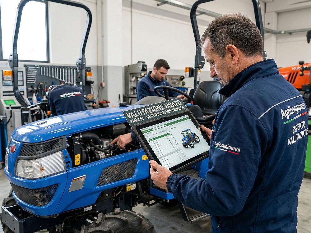 Valutazione tecnica trattore usato a Pianfei